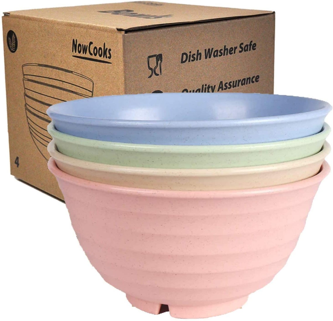 Unbreakable Extra Large Cereal Bowls Wheat Straw Degradable Etsy