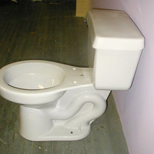 Light Grey Vintage Toilet Made by Universal Rundle URC Bathroom - Etsy