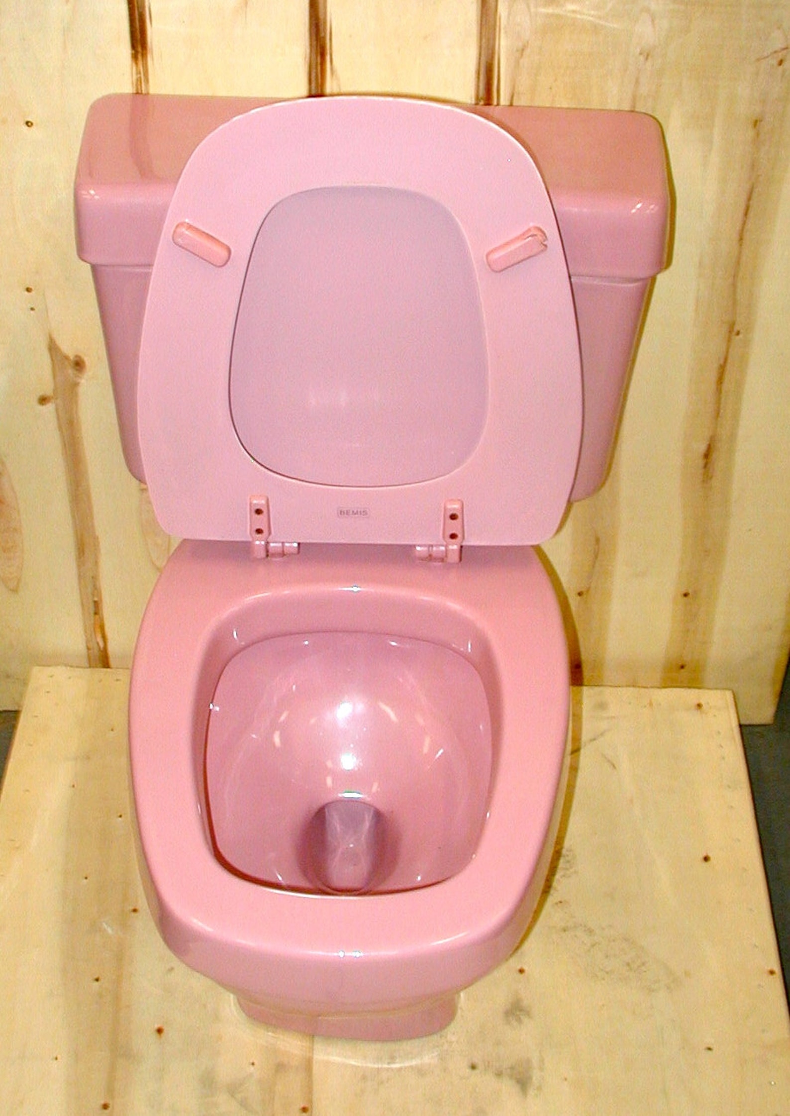 Eljer Rose Pink Toilet Vintage TwoPiece Style with Etsy