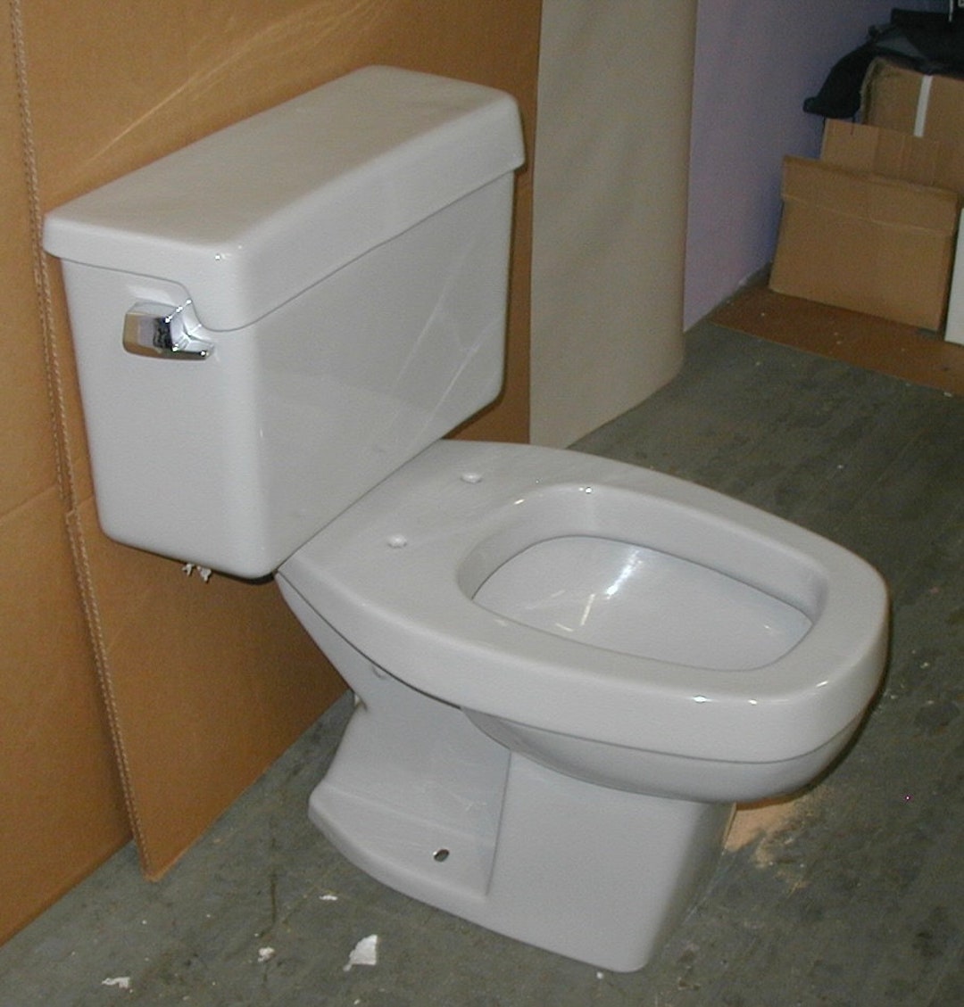 Eljer Grey Toilet Vintage Bathroom Etsy