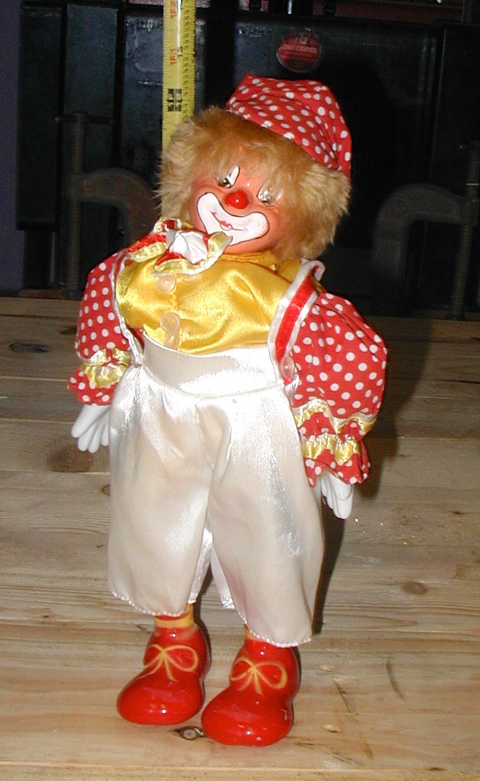 Vintage Clown Music Box Doll Vintage Collectible Etsy
