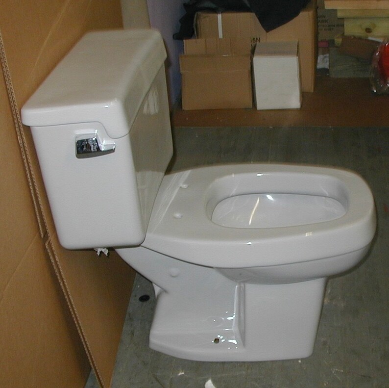 Eljer Grey Toilet Vintage Bathroom Etsy