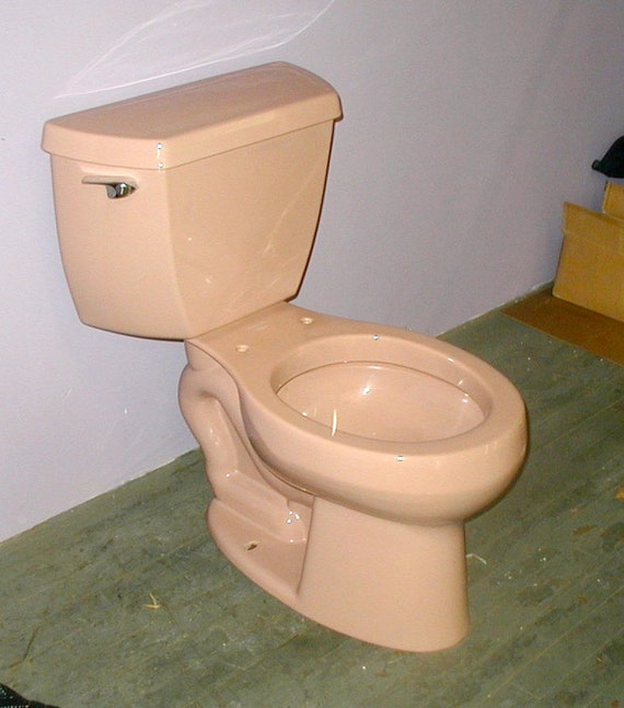 Rose Pink Kohler Toilet Vintage Bathroom Etsy