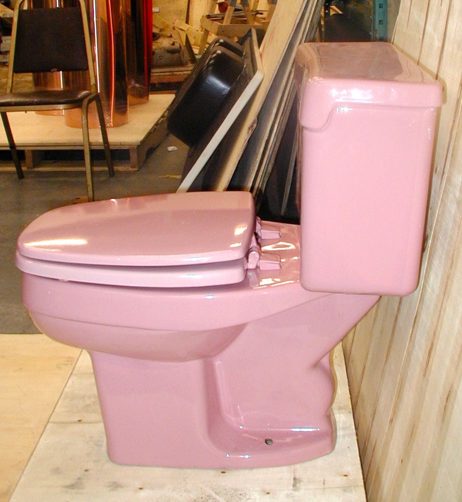 Eljer Rose Pink Toilet Vintage TwoPiece Style with Etsy