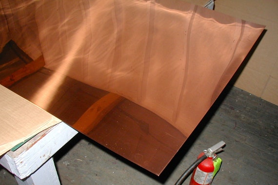 Copper Leaf 5-1/2 X 5-1/2, Pack Of 25 Sheets, .999 Pure