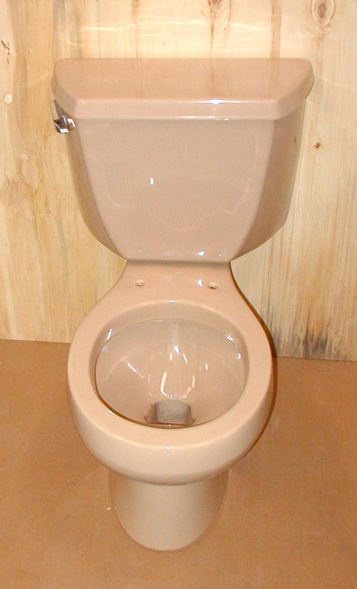 Light Brown / Tan / Beige Toilet TwoPiece Style Vintage Etsy