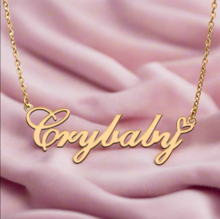 Cry baby necklace - Etsy 日本