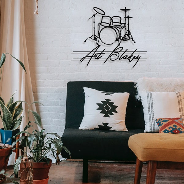 Jazz Metal Wall Art Etsy