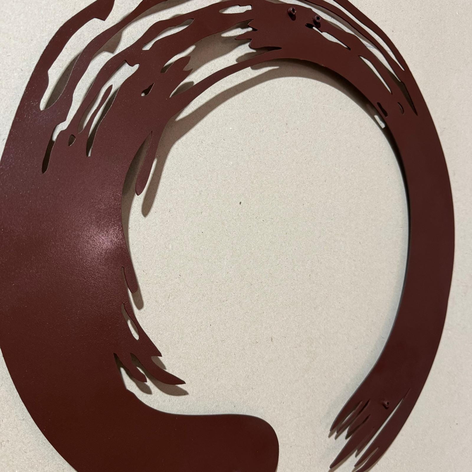 Enso Circle Metal Wall Art, Zen Meditation Decor - Etsy