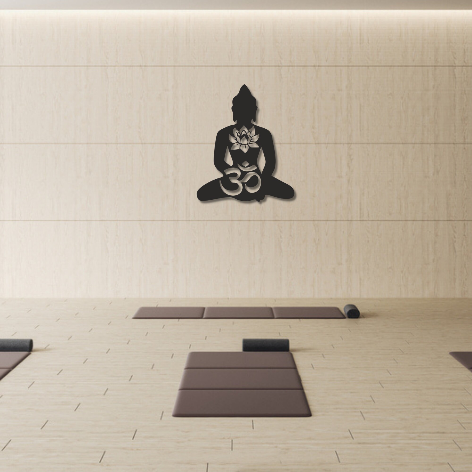 Buddha Zen Wall Art Zen Wall Art Yoga Studio Decor Bed and - Etsy