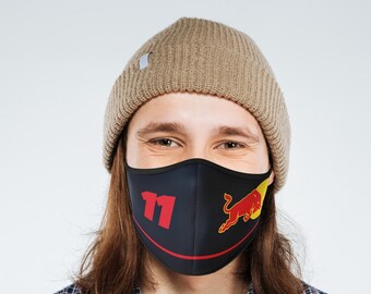 Red Bull Mask Etsy