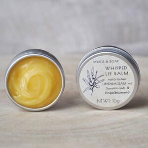 Natural CALENDULA Whipped Lip Balm image 4