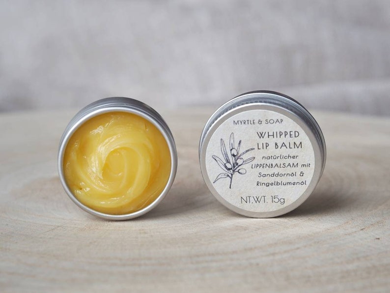 Natural CALENDULA Whipped Lip Balm imagem 4