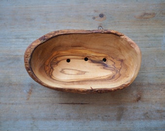 Olive Wood Soap Dish