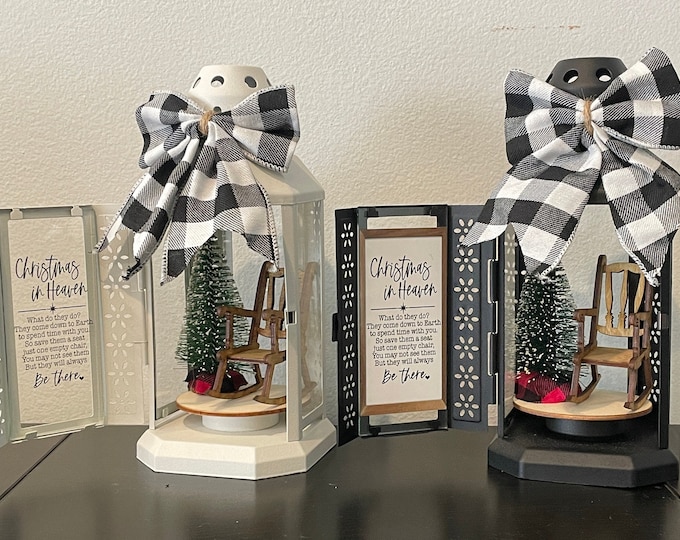 Save A Seat For Someone In Heaven Lantern