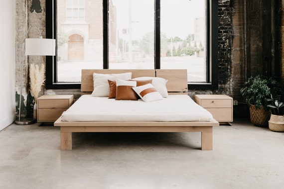 Etsy on sale platform bed