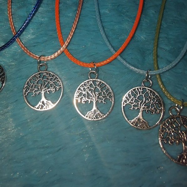 Fashion Jewelry/Modeschmuck Necklace/Kette Tree Of Life, Build Green, Walk Green!