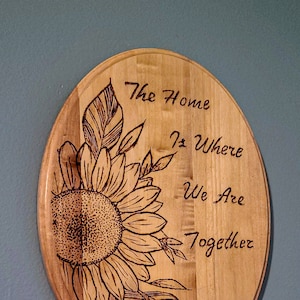 Hand Burned Pyrography Key Holder/ Wall Key Holder/ Tiger Plaque/ Flower Plaque/ Butterfly Plaque/ Hand Carved and Hand Burned Plaque