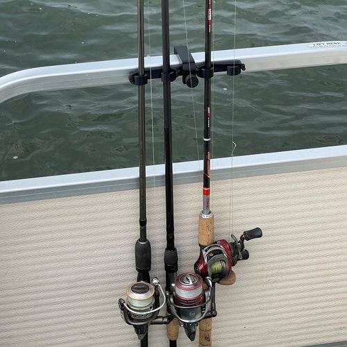 Portable Pontoon Fishing Rod Flexi Holder - Etsy Portable Pontoon Fishing Rod Flexi Holder - Etsy