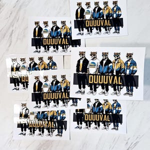 Jags UVDTF Stickers