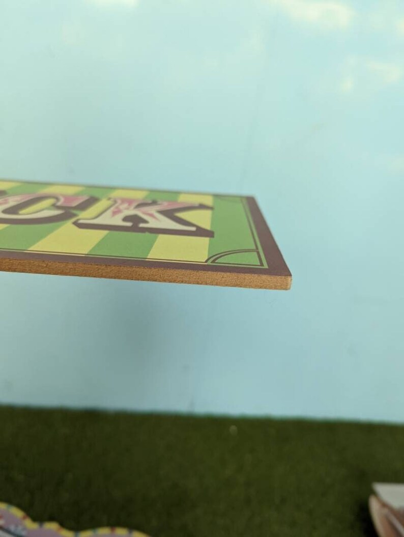 Wooden Hook a Duck MDF Fairground Game Sign Carnival Game Etsy UK