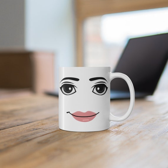 Roblox Girl Face Video Gamer Gift Mug 