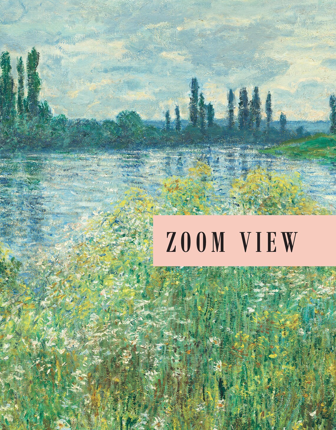 Claude Exhibition Poster Art Poster Banks of the Etsy