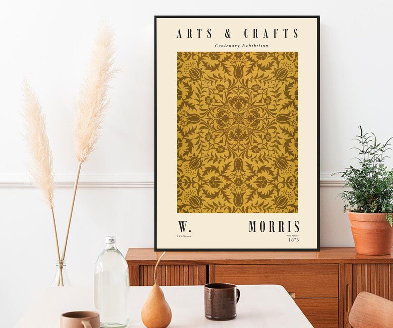 Exhibition Print Tate Modern William Morris Poster Victoria /& Albert Museum William Morris Print Museum ART Poster Museum Poster
