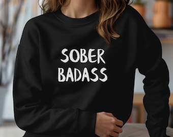 Bluza z kapturem Sobriety Addiction Recovery Alcohol Free Anniversary Soberversary Sweater NA AA Sponsor Apparel One Year Sober AF Gifts Jumper