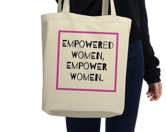 Feministyczna torba płócienna Torba z płótna Torba z feminizmu Torba Girl Power Totes Torba aktywistki Grl Pwr Inspiration Torba bawełniana organiczna dla feministki