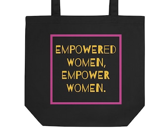 Feministyczna torba płócienna Torba z płótna Torba z feminizmu Torba Girl Power Totes Torba aktywistki Grl Pwr Inspiration Torba bawełniana organiczna dla feministki
