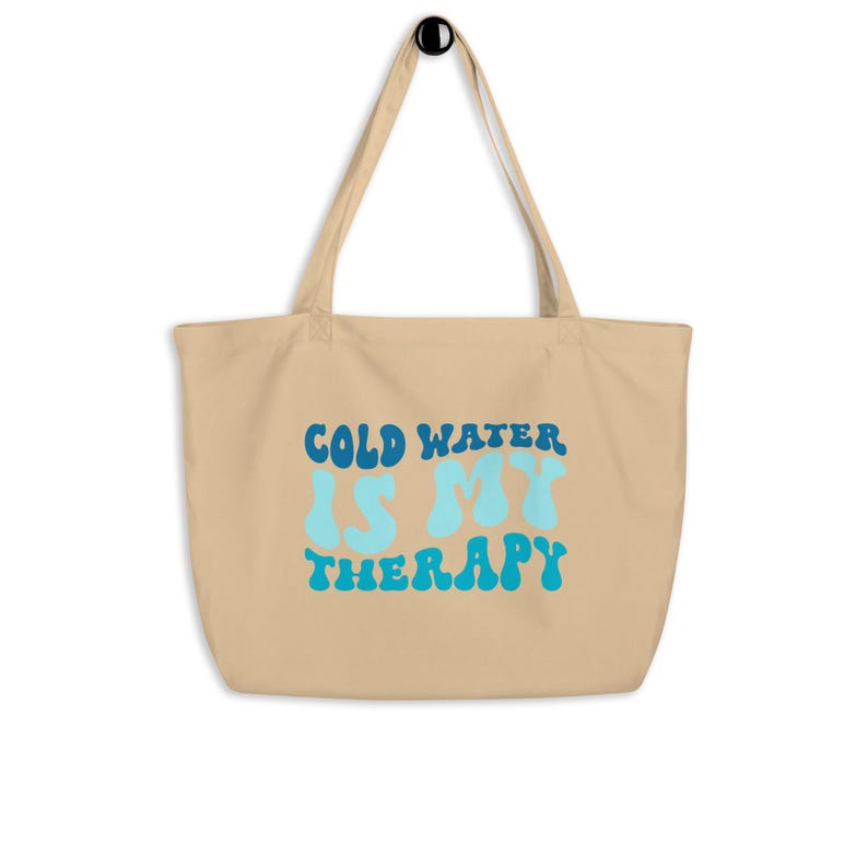 Large organic tote bag