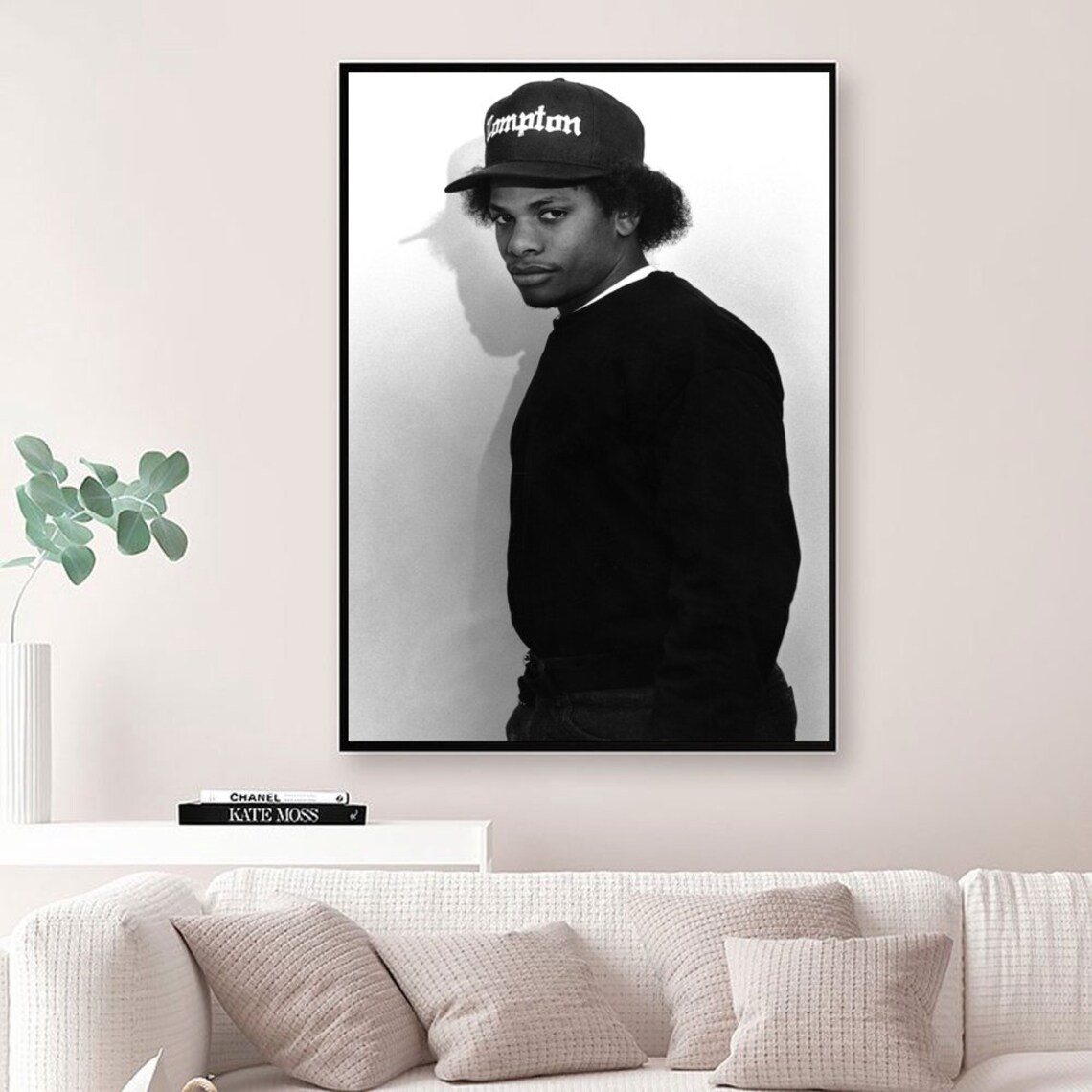 Eazye Canvas Poster Art Wall Pictures Home Decor No Frame Etsy