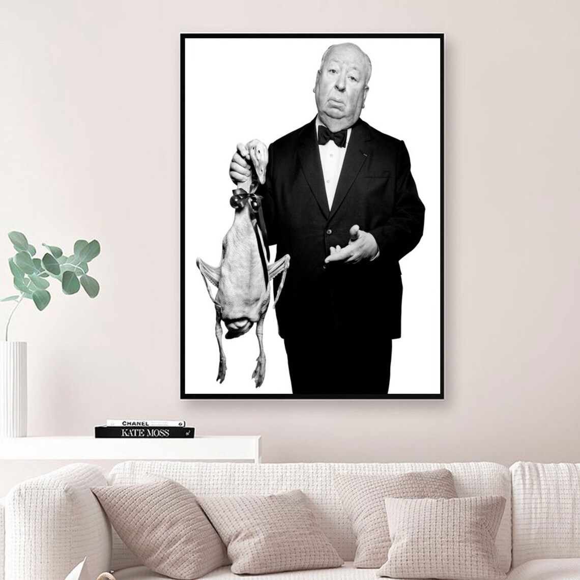Alfred Hitchcock Canvas Poster Art Wall Pictures Home Decor No | Etsy