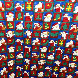 1mtr .freedom fabric vintage glitter xmas design 100% cotton Fabric. By the mtr.45 wide