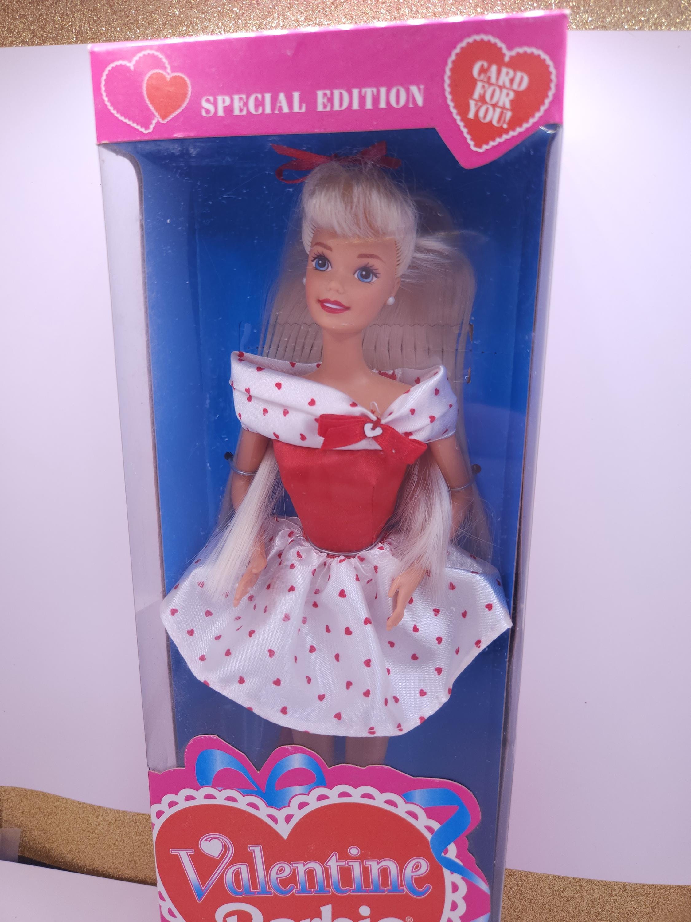 Barbie Doll - Valentine Barbie 1995 (mattel) - Special Edition Barbie Doll - Valentine Barbie 1995 (mattel) - Special Edition