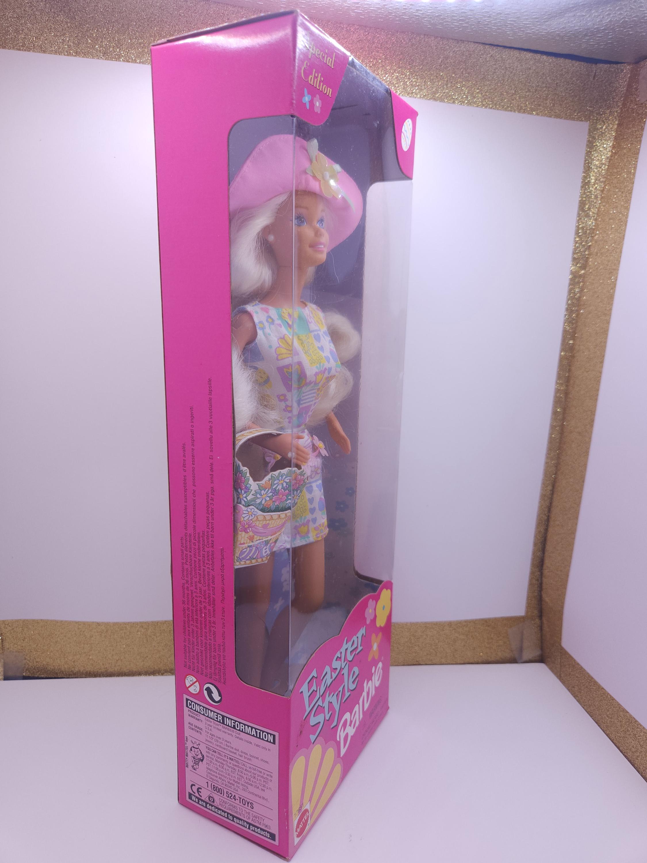 Barbie Easter Style 1997 – Poupée Collection Mattel, NRFB, Fabriquée En Indonésie