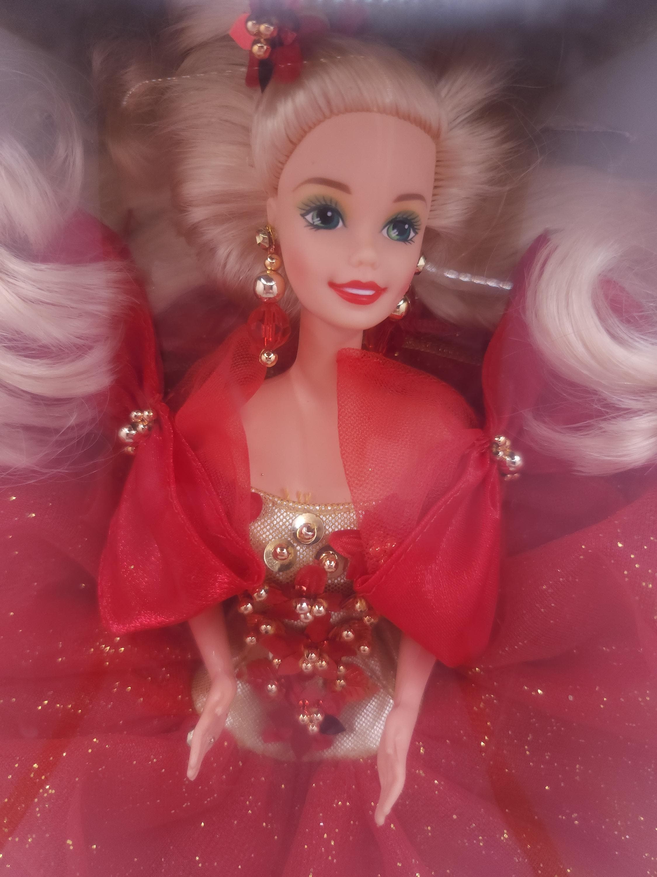 Barbie Doll - 1993 Happy Holidays Barbie (mattel) - Special Edition, New in  Box - Etsy