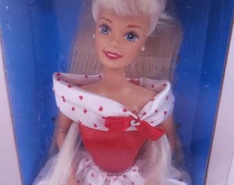Barbie Doll - Valentine Barbie 1995 (Mattel) - Special Edition, New in Box