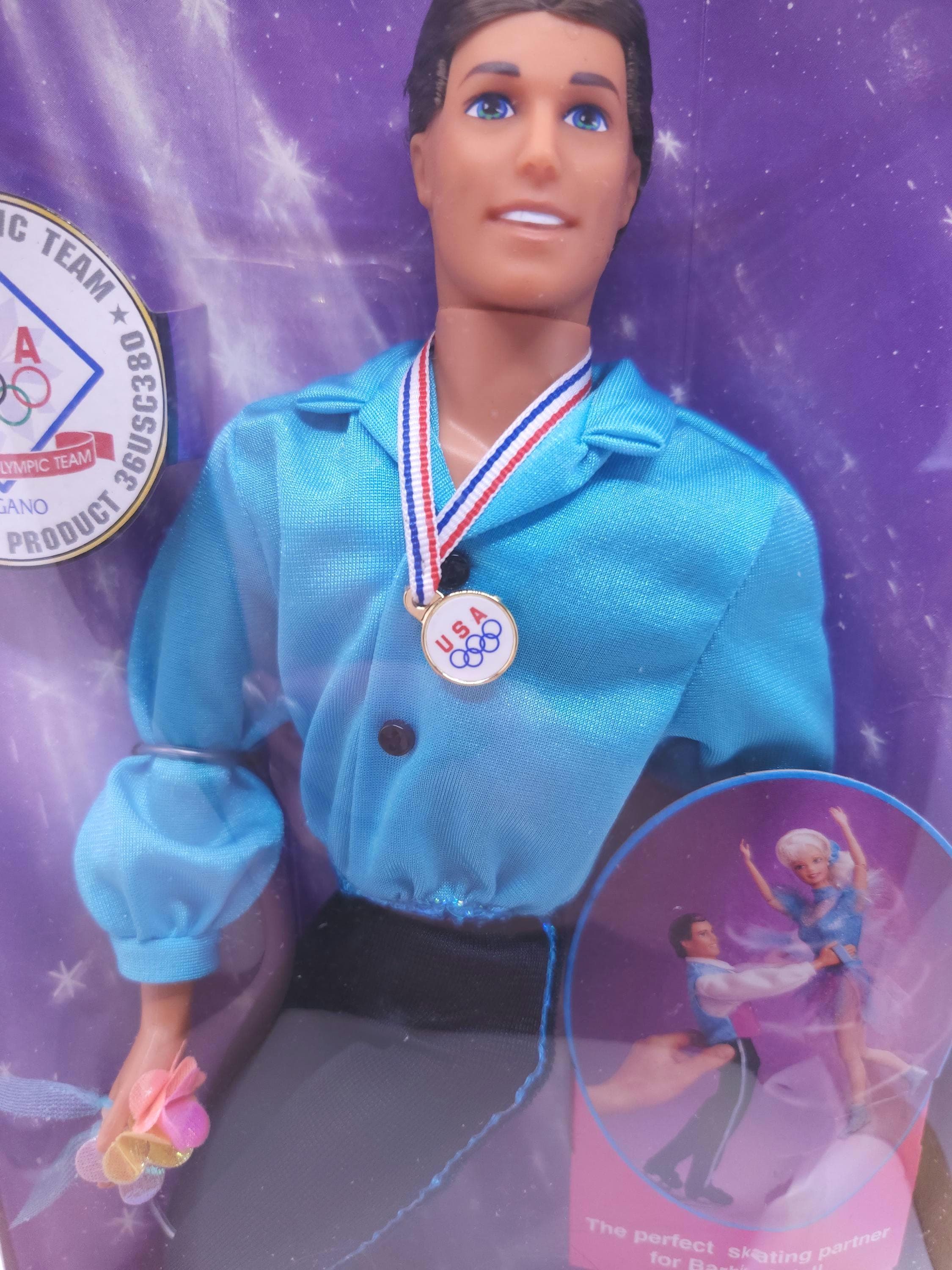Barbie Doll - Olympic Skater Ken 1997 USA (mattel) - Etsy