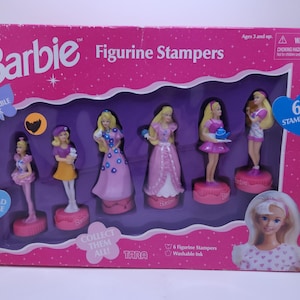 ビンテージBarbieバービーフィギュアスタンプ1996 1996 Barbie Figurine Stampers Set Of 6 Sealed Pack | eBay