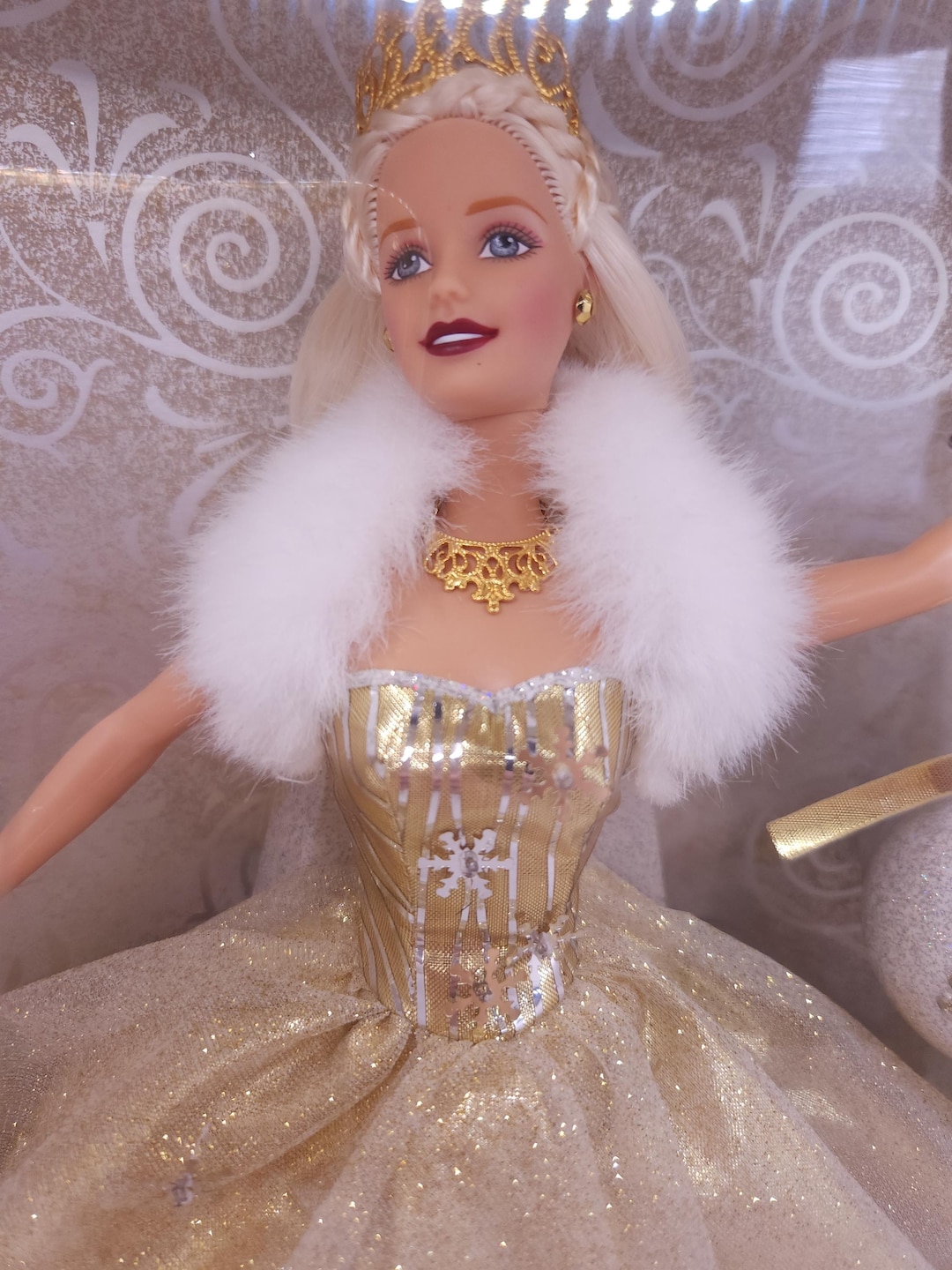 barbie gold dress doll Barbie 50th Anniversary AA Gold Label Limited Edition Doll In Gold Dress 