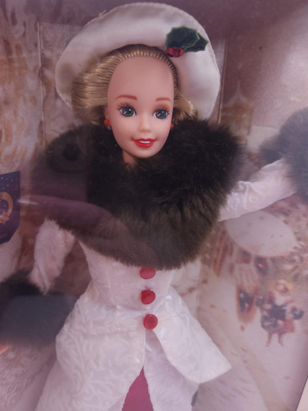 限定復刻Barbie 1995 Barbie Doll - Holiday Memories Barbie 1995 - Hallmark Special