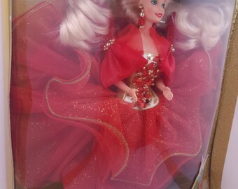 BARBIE HAPPY HOLIDAYS 1990 #4098 Mattel 1990 très bon état EUR 55,00 - FR