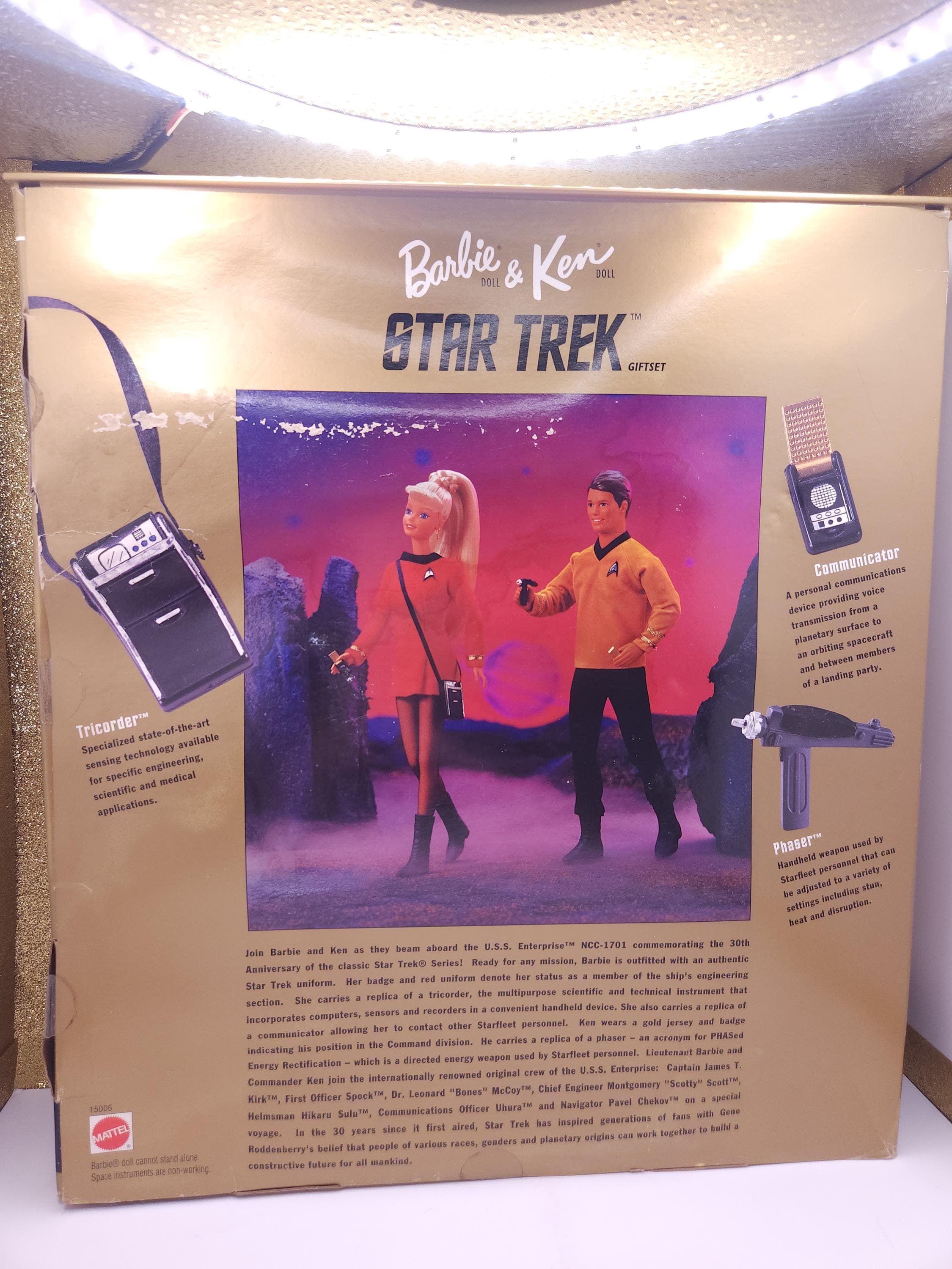 Barbie Dolls - Barbie & Ken Star Trek 30th Anniversary Gift Set