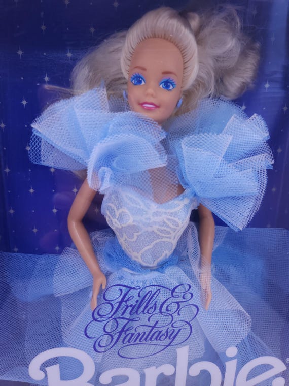 Barbie Doll - Frills & Fantasy Barbie 1988 (mattel) - Special Wal-mart  Limited Edition - Etsy