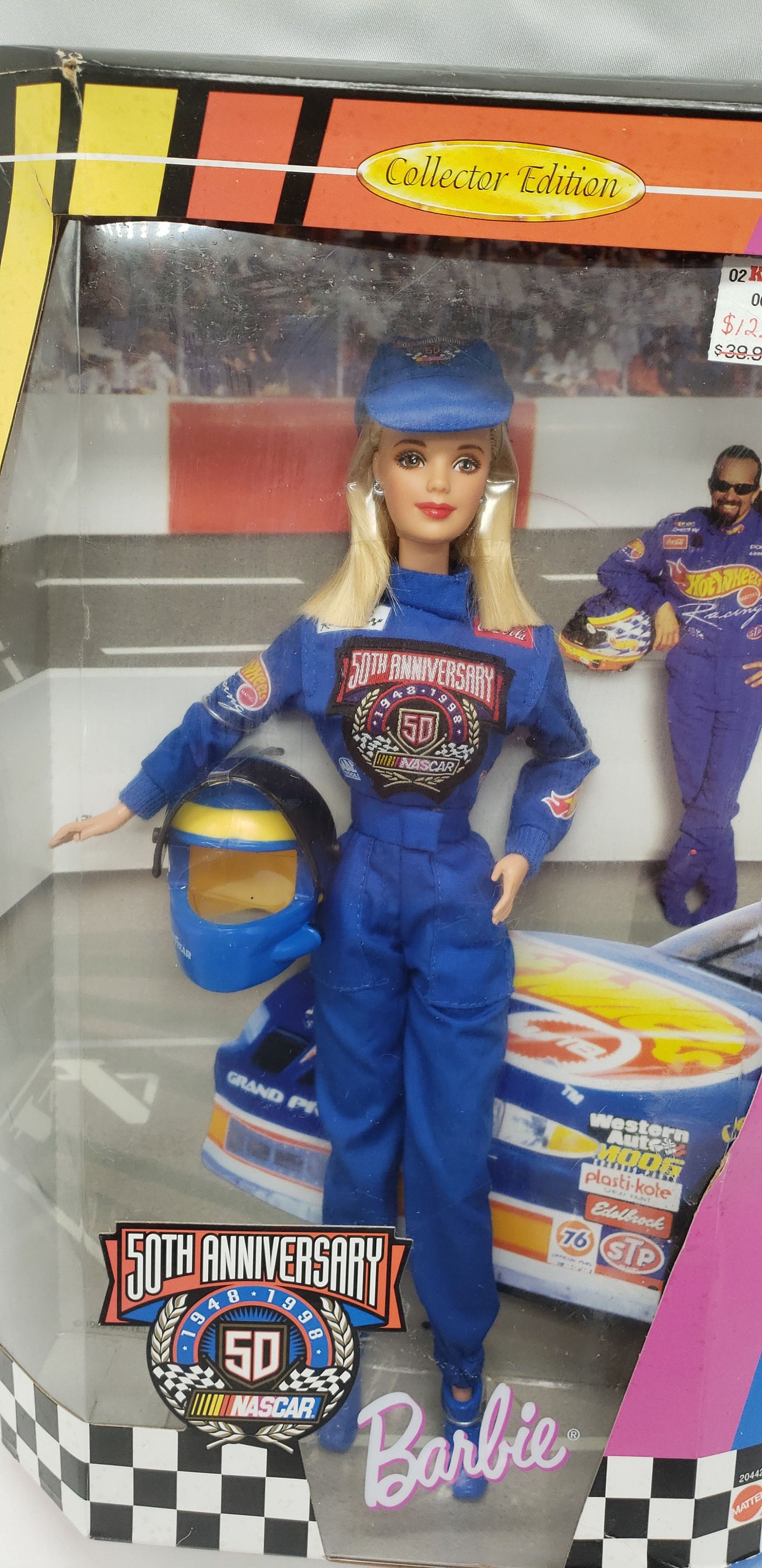 Barbie Doll Nascar 50th Anniversary Barbie 1998 mattel - Etsy