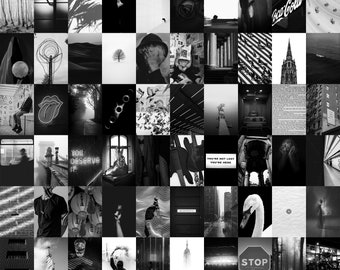 Featured image of post Aesthetic Pictures For Wall Collage To Print Black And White : Explore our collage poster print designs today!