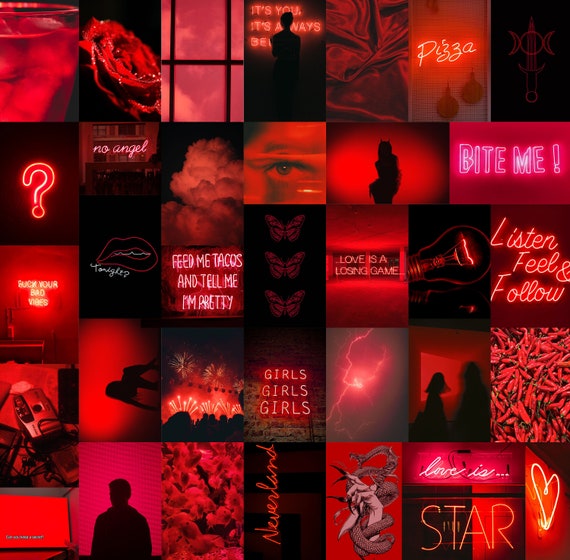 Featured image of post View 25 Neon Red Aesthetic Collage