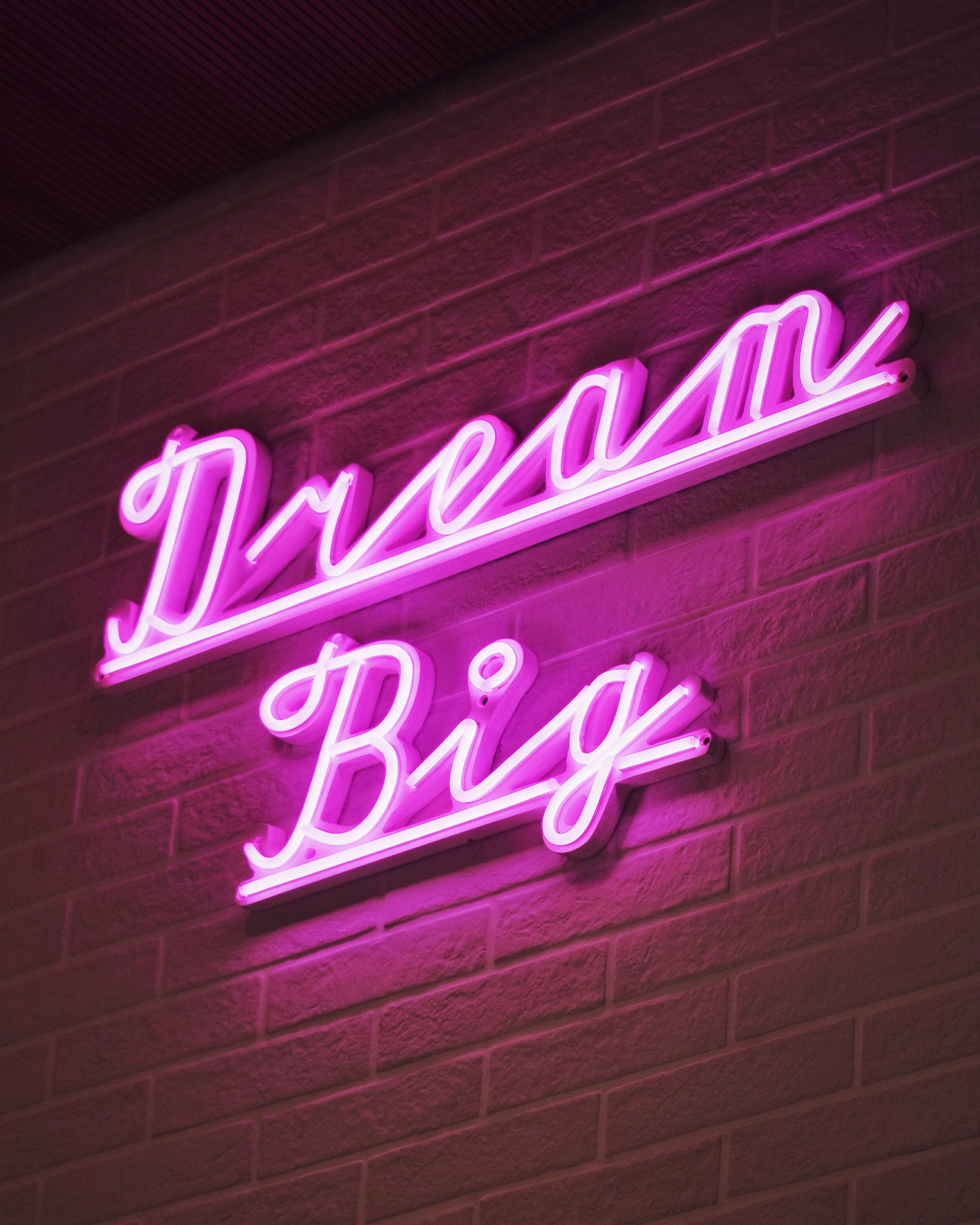 Printed Neon Wall Collage Kit Photo Collage Room Decor Etsy